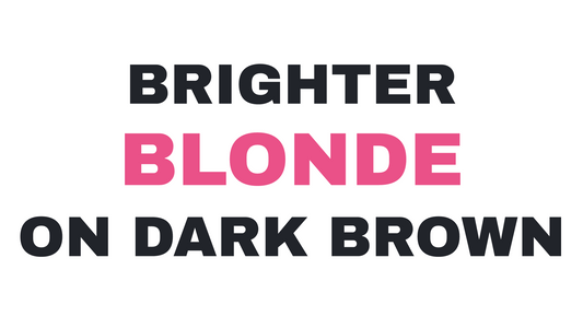 Highlights for dark brown hair at Mood Beauty, Victorville CA.