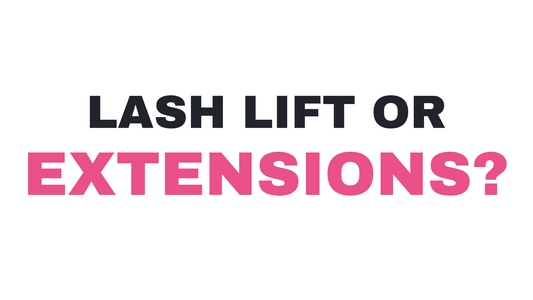 Lash lift or lash extensions comparison guide at Mood Beauty, Victorville CA.