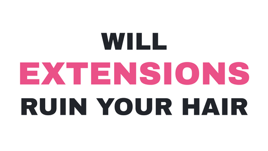 Hair extension damage prevention tips at Mood Beauty, Victorville CA.