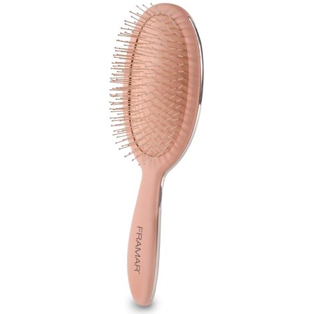 Framar Detangling Brush, No More Tangles Hair Brush - Elegant Detangler Brush, Hair Brushes for Women, Men and Children (Champagne)