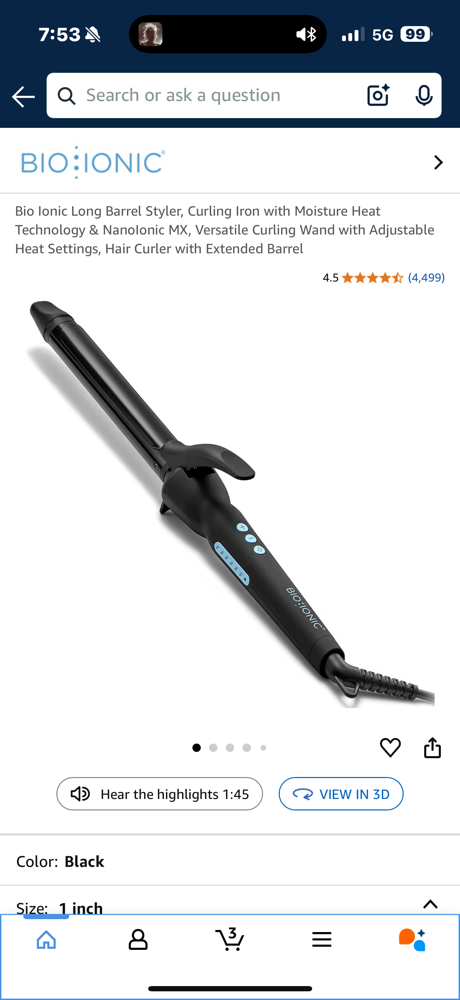 Long Barrel 1”